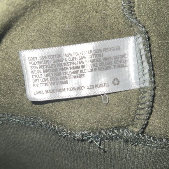 ALL IN MOTION Olive Green Fleece Pullover Sweater-XL NWT - Picture 8 of 8